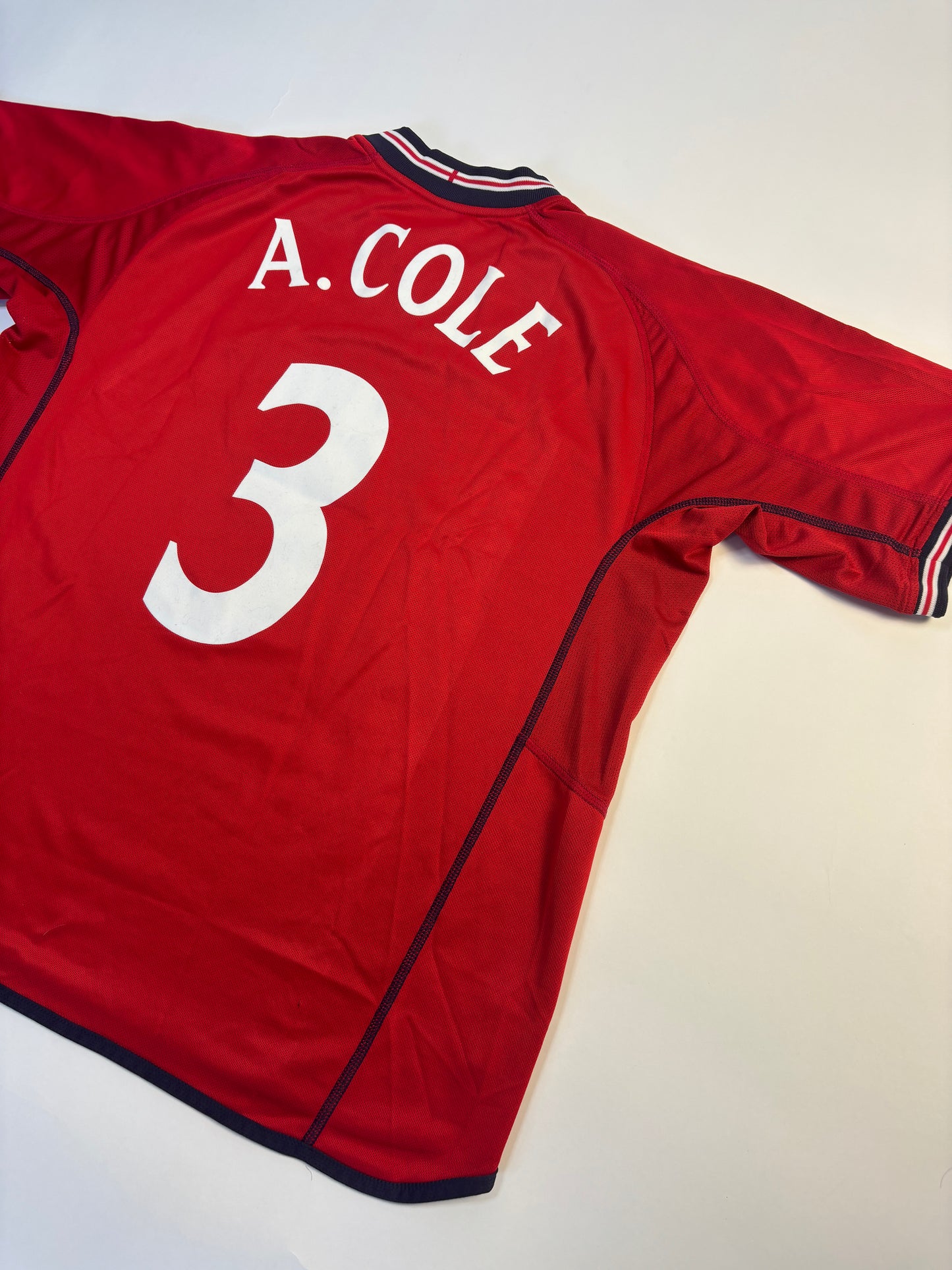 England Away Shirt 2002/04 (XL) A.Cole 3
