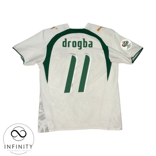 Ivory Coast Away Shirt 2006/07 (L) Drogba 11