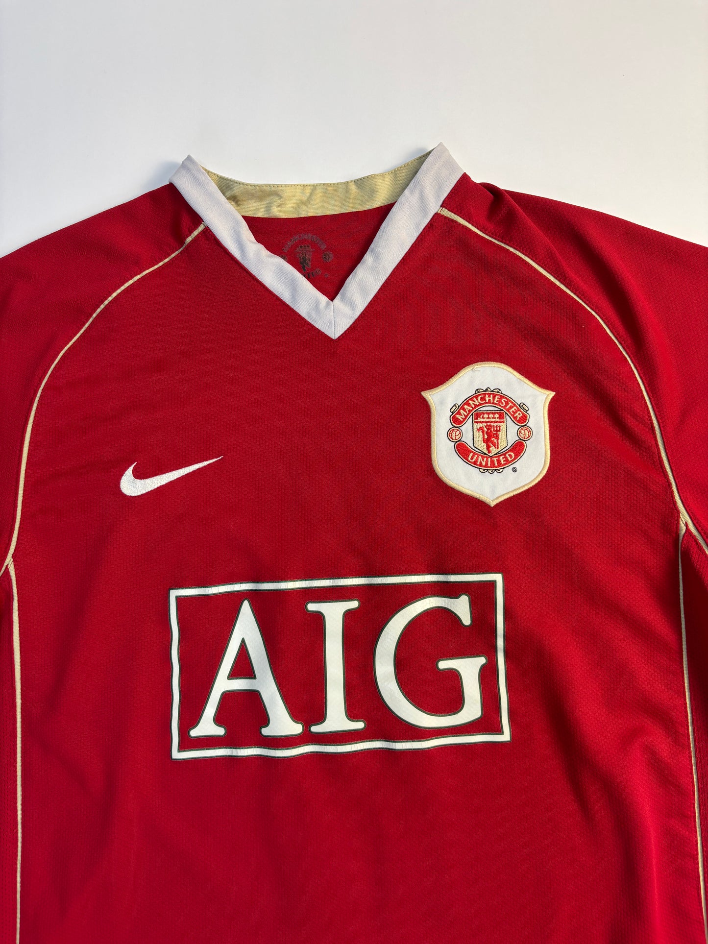 Manchester United Home Shirt 2006/07 (M) Larsson 17