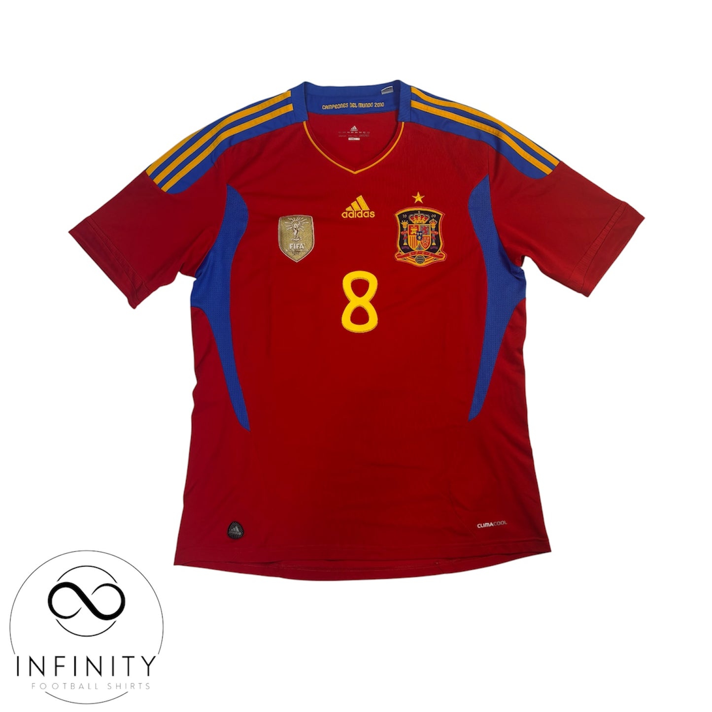 Spain Home Shirt 2011/12 (L) Xavi 8