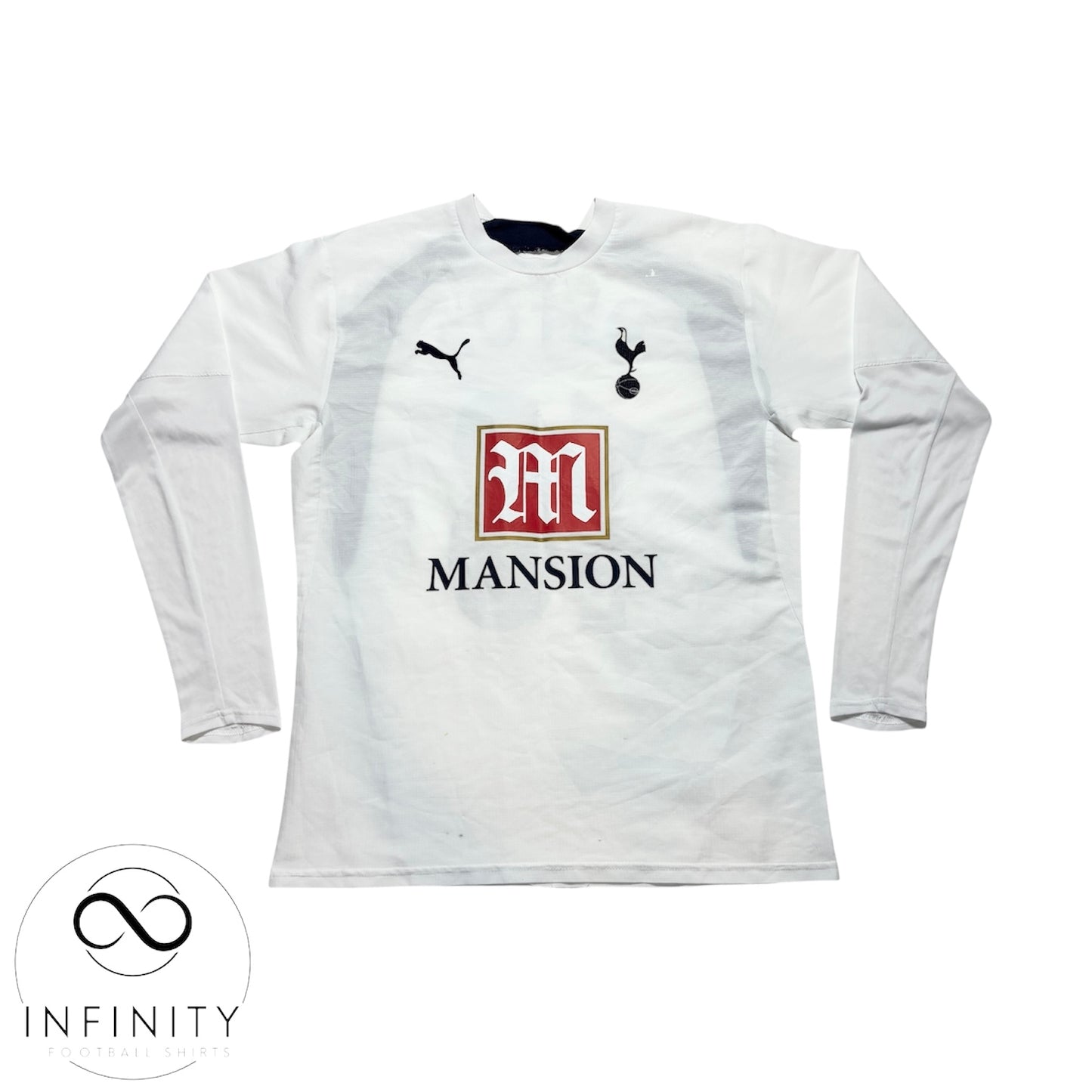 Tottenham Hotspur Home Shirt LS 2006/07 (S) Defoe 18