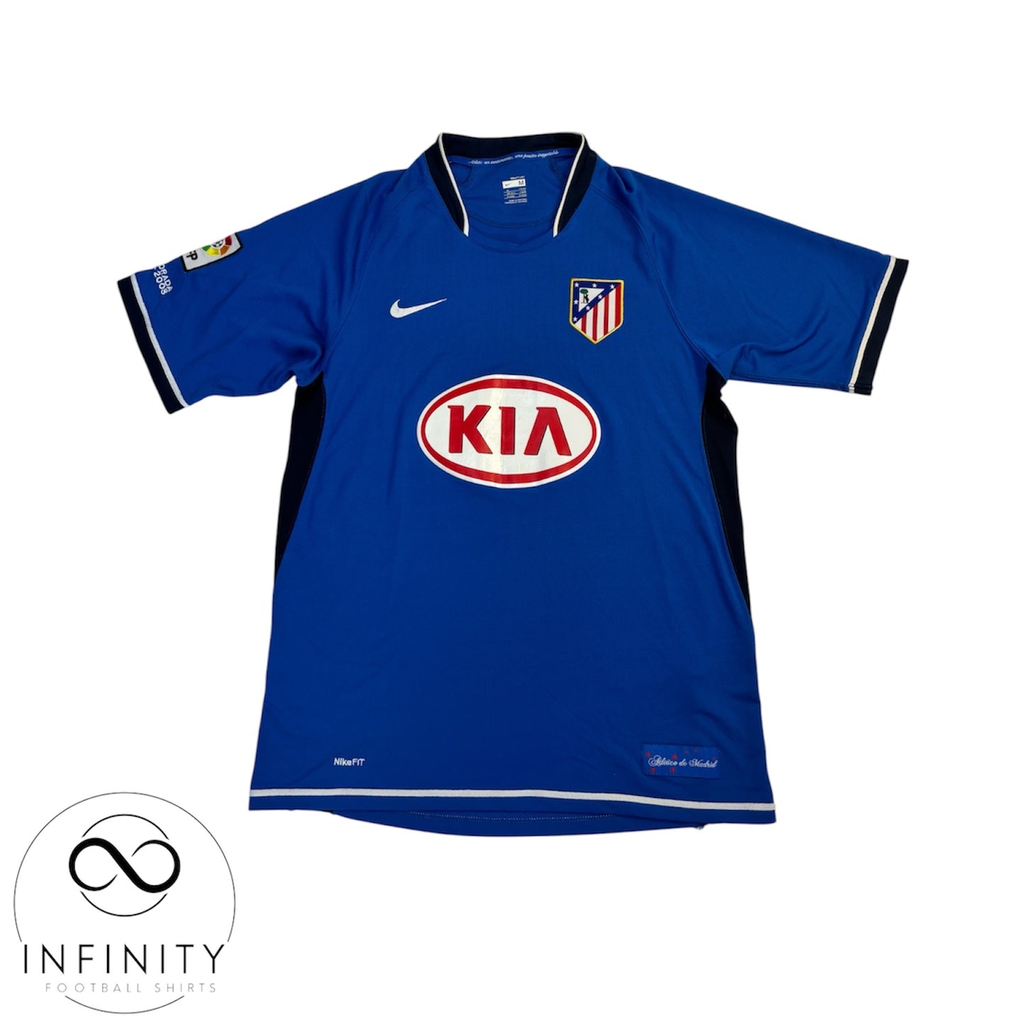 Atletico Madrid Away Shirt 2007/08 (M) Kun Aguero 10