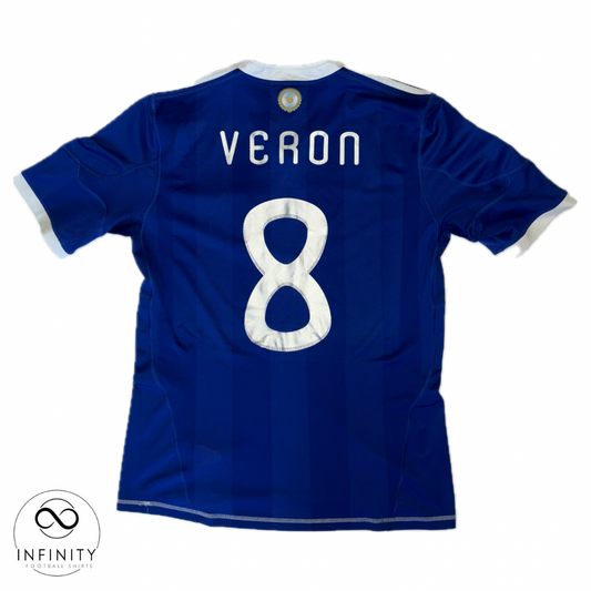 Argentina Away Shirt 2010/11 (M) Veron 8