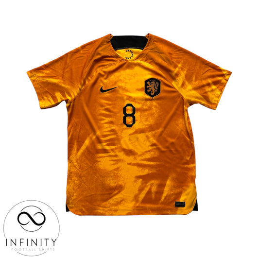 Netherlands Home Shirt 2022 (L) Gakpo 8