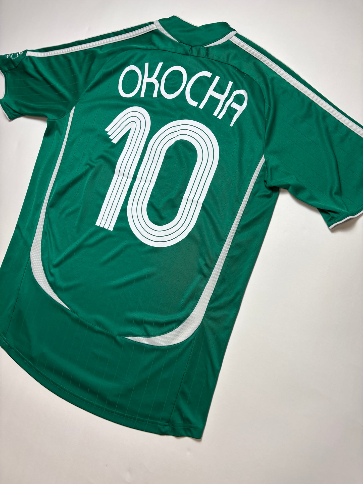 Nigeria Home Shirt 2006/08 (M) Okocha 10
