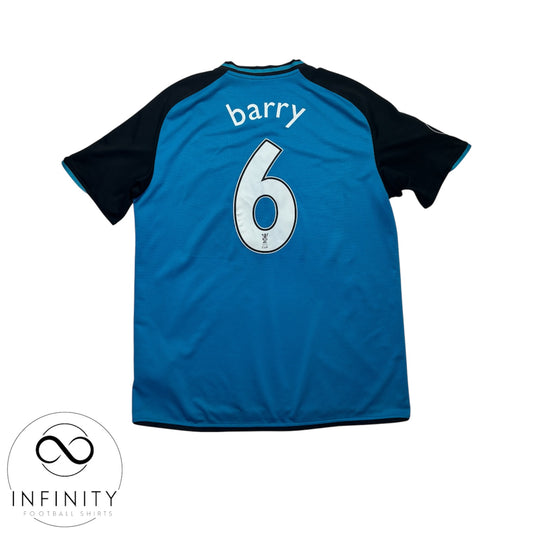 Aston Villa Away Shirt 2008/09 (L) Barry 6
