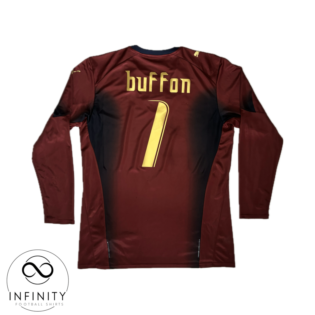 Italy Away Goalkeeper Shirt 2006 (L) Buffon 1