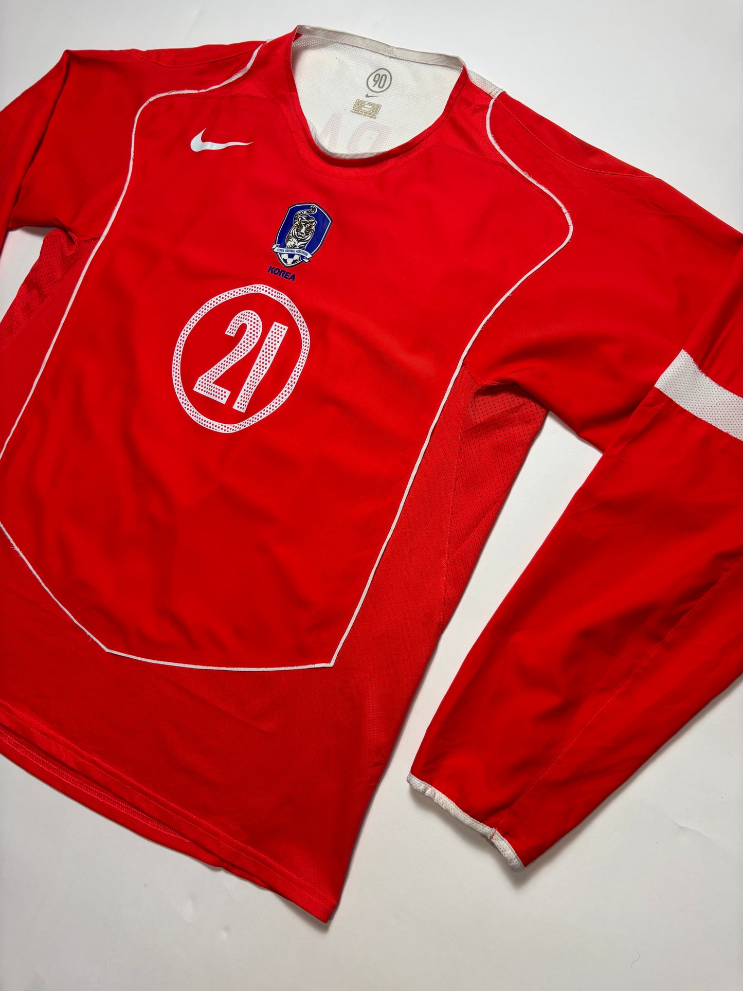 South Korea Home Shirt 2004/06 LS (XL) J.S.Park 21