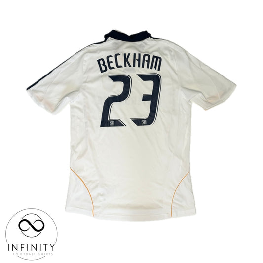 LA Galaxy Home Shirt 2008/09 (M) Beckham 23