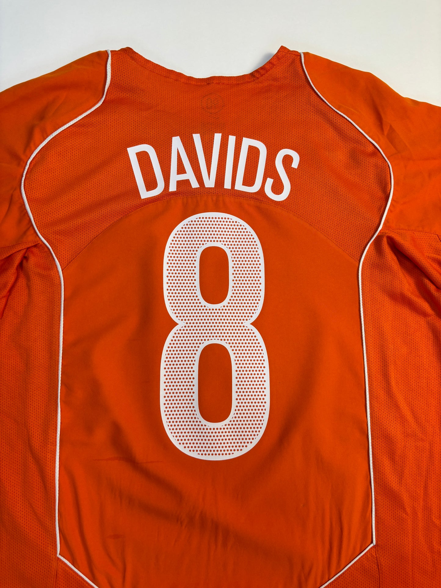Netherlands Home Shirt 2004/06 (L) Davids 8