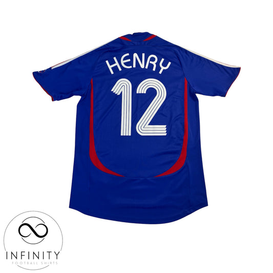 France Home Shirt 2006 (M) Henry 12