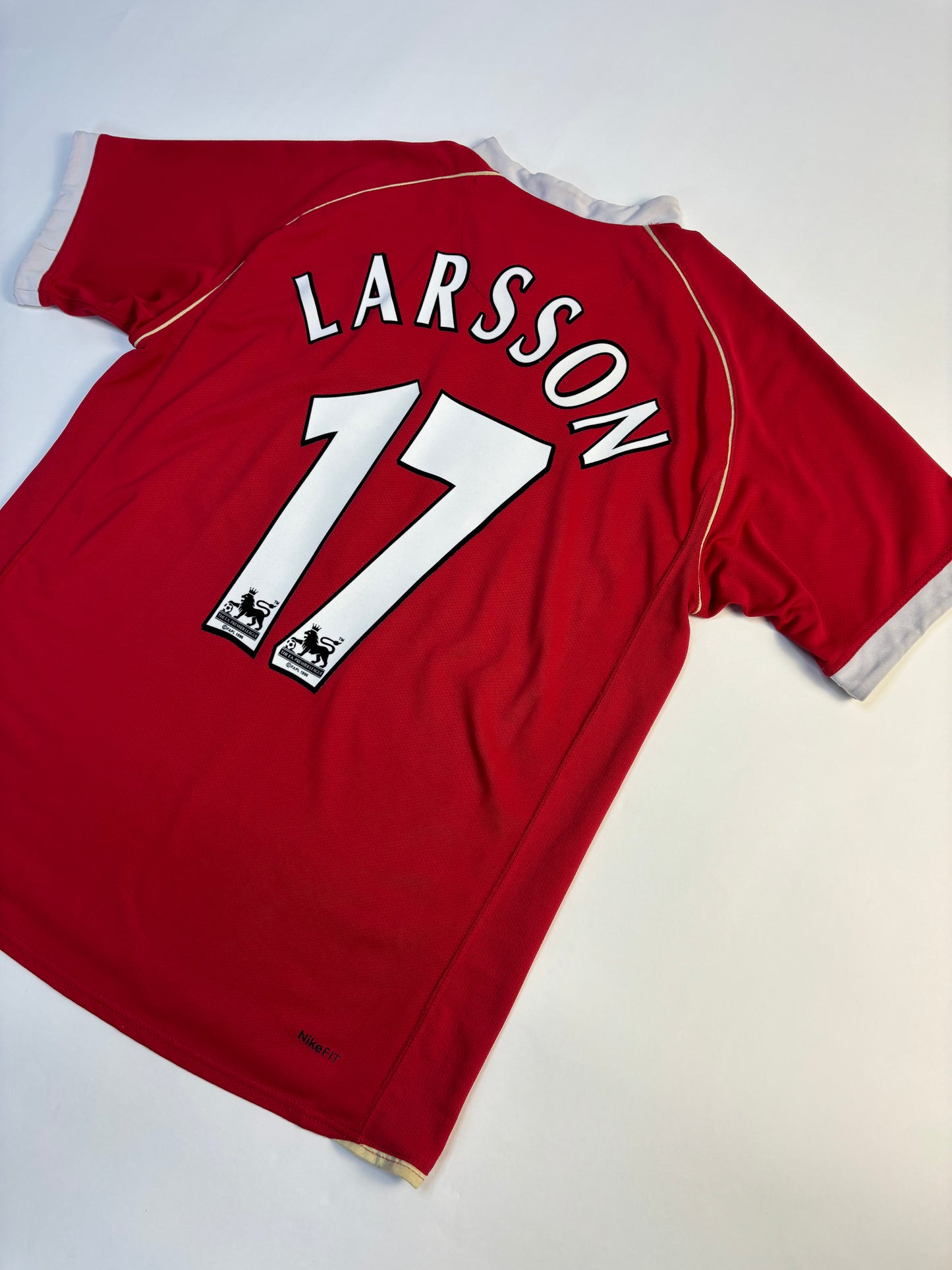 Manchester United Home Shirt 2006/07 (M) Larsson 17