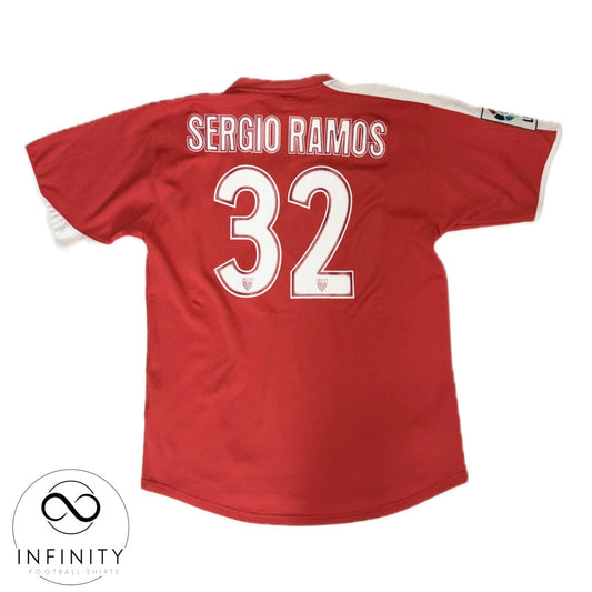 Sevilla Away Shirt 2004/05 (XL) Sergio Ramos 32