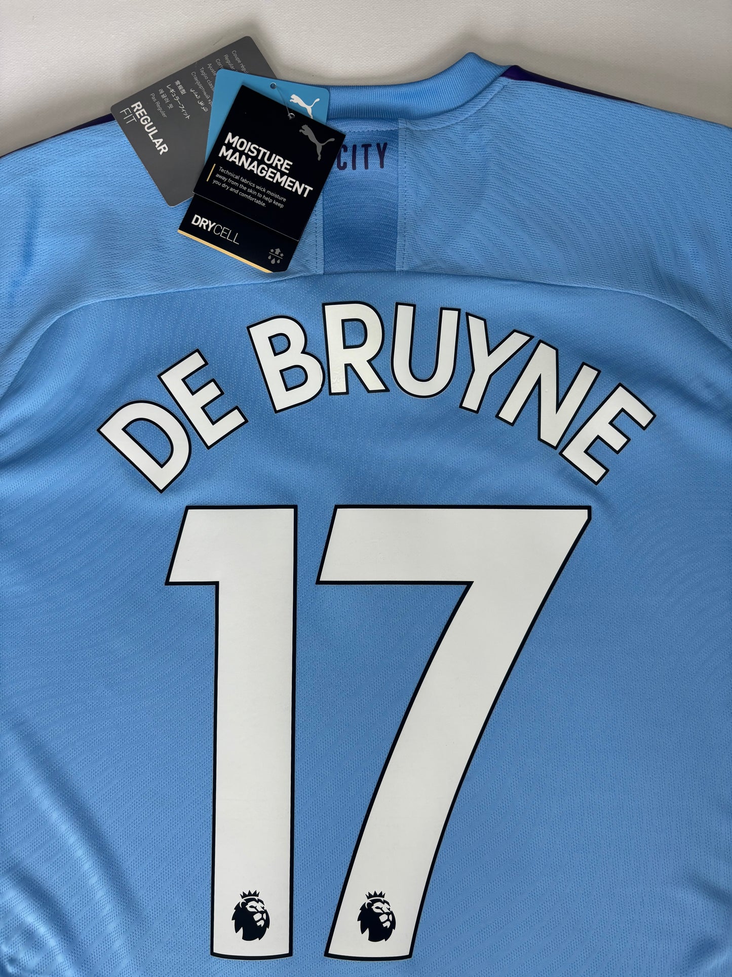 Manchester City Home Shirt 2019/20 (L) De Bruyne 17 BNWT