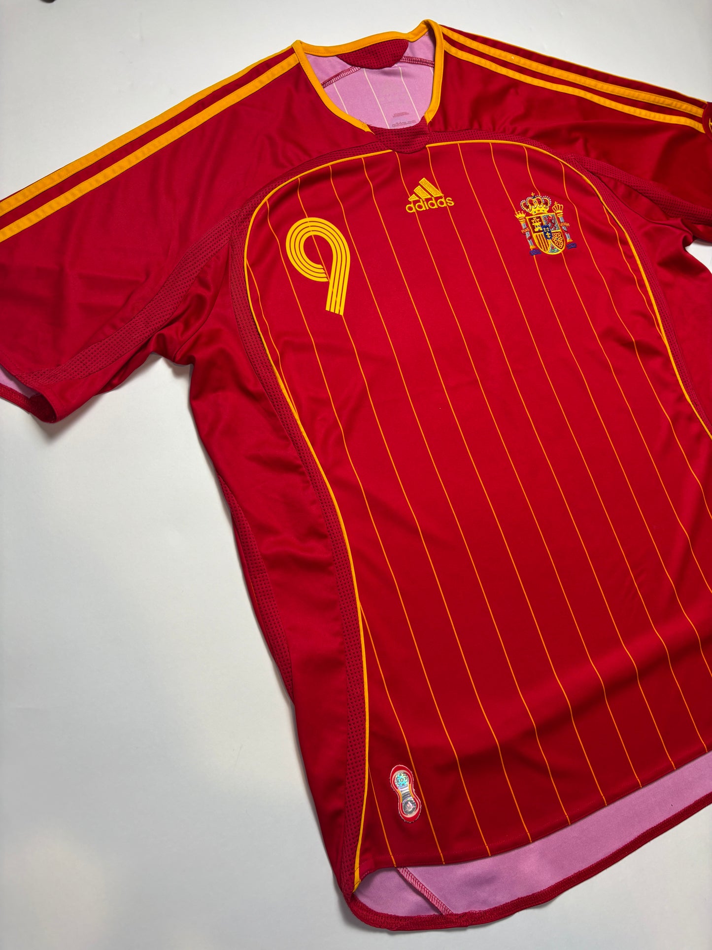 Spain Home Shirt 2006/08 (XL) Torres 9