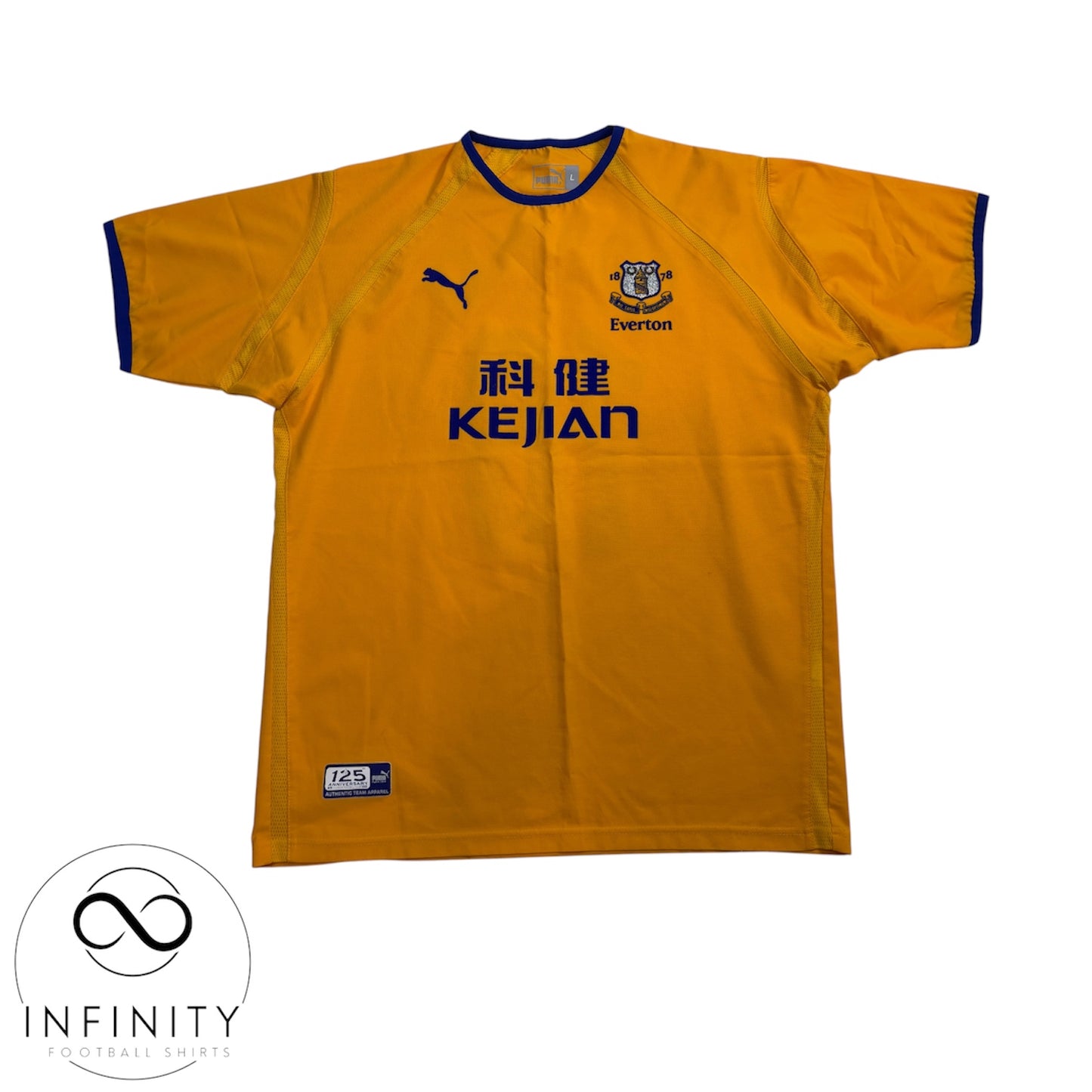 Everton Away Shirt 2003/04 (L) Rooney 18