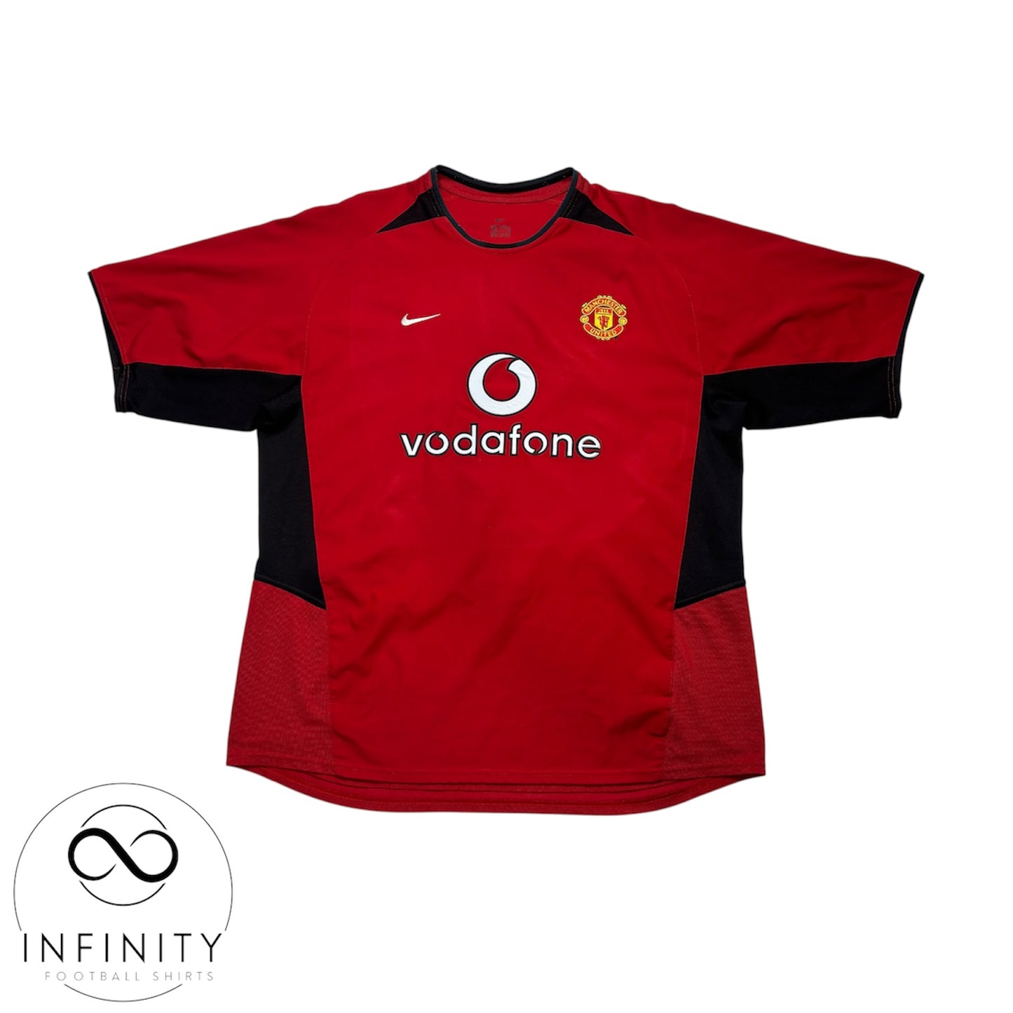 Manchester United Home Shirt 2002/03 (XL) Beckham 7