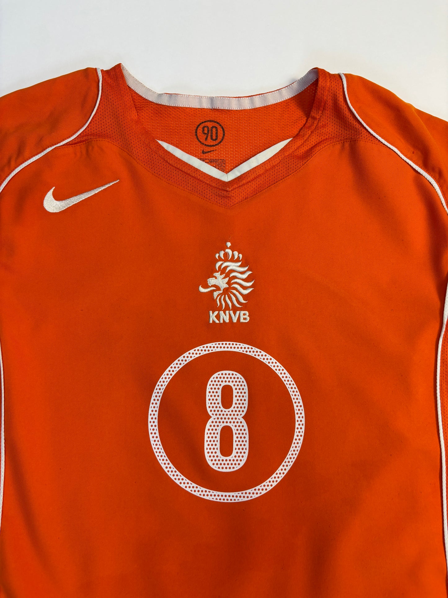 Netherlands Home Shirt 2004/06 (L) Davids 8