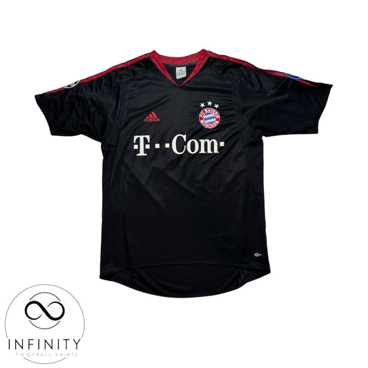 Bayern Munich European Away Shirt 2004/05 (M) Santa Cruz 24