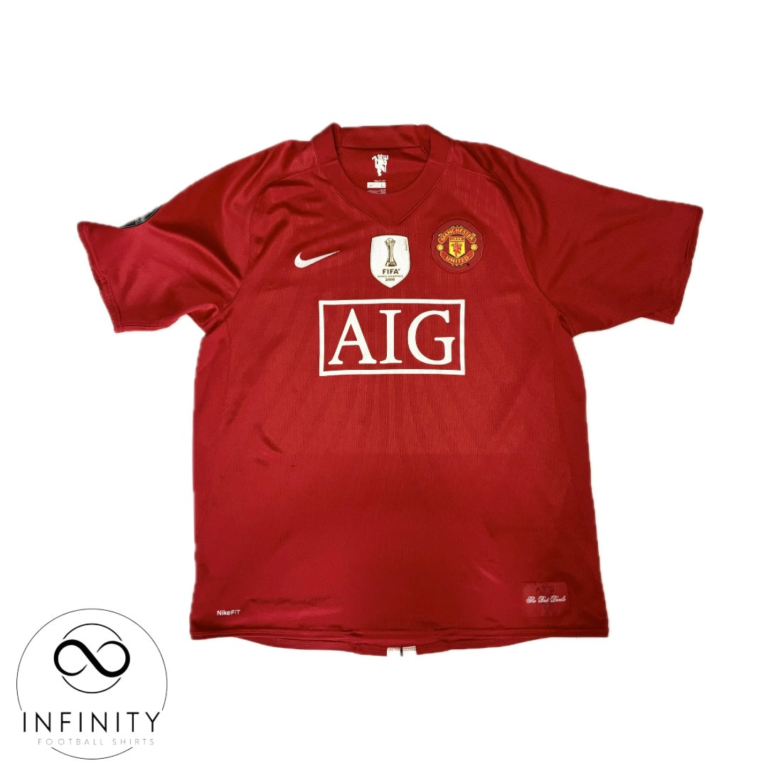 Manchester United Home Shirt 2008/09 (L) Rooney 10