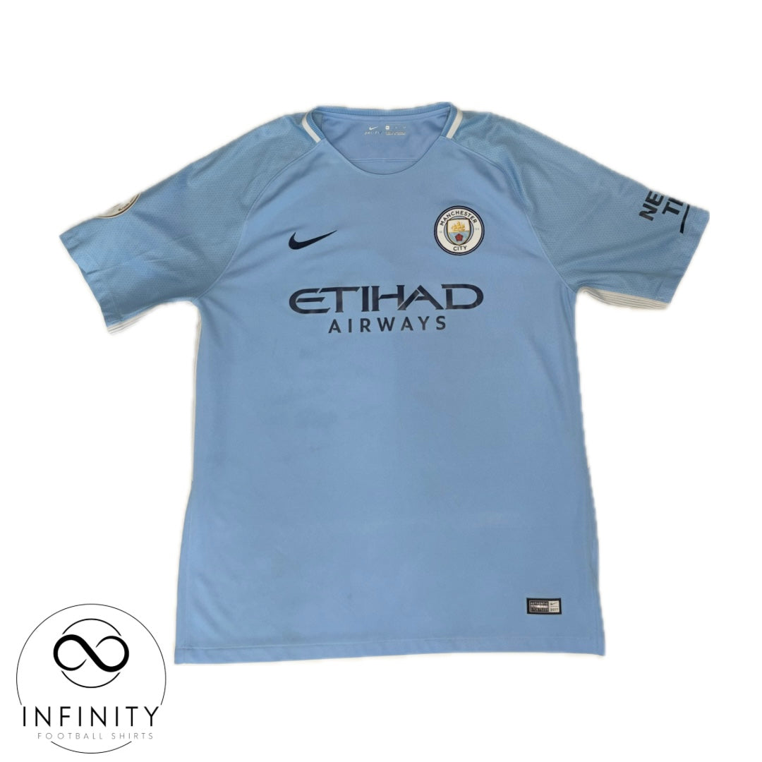 Manchester City Home Shirt 2017/18 (XL) Champions 18