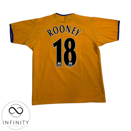 Everton Away Shirt 2003/04 (L) Rooney 18