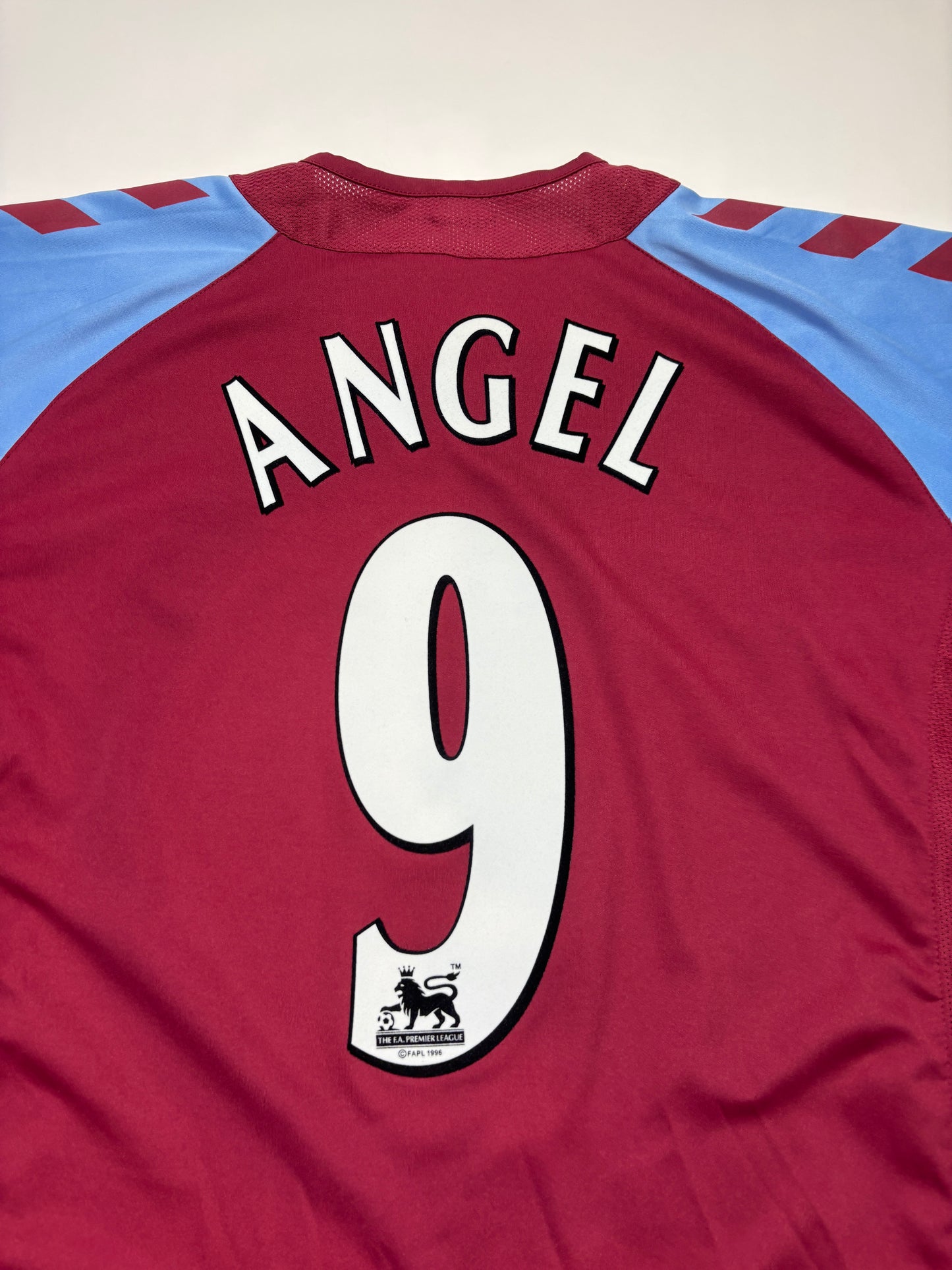 Aston Villa Home Shirt 2004/05 (M) Angel 9