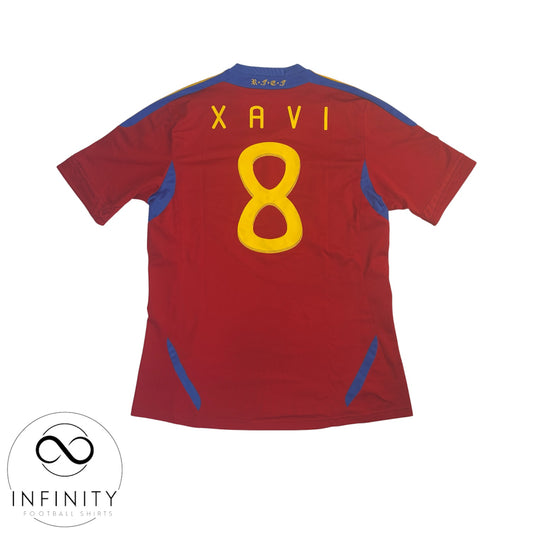 Spain Home Shirt 2011/12 (L) Xavi 8