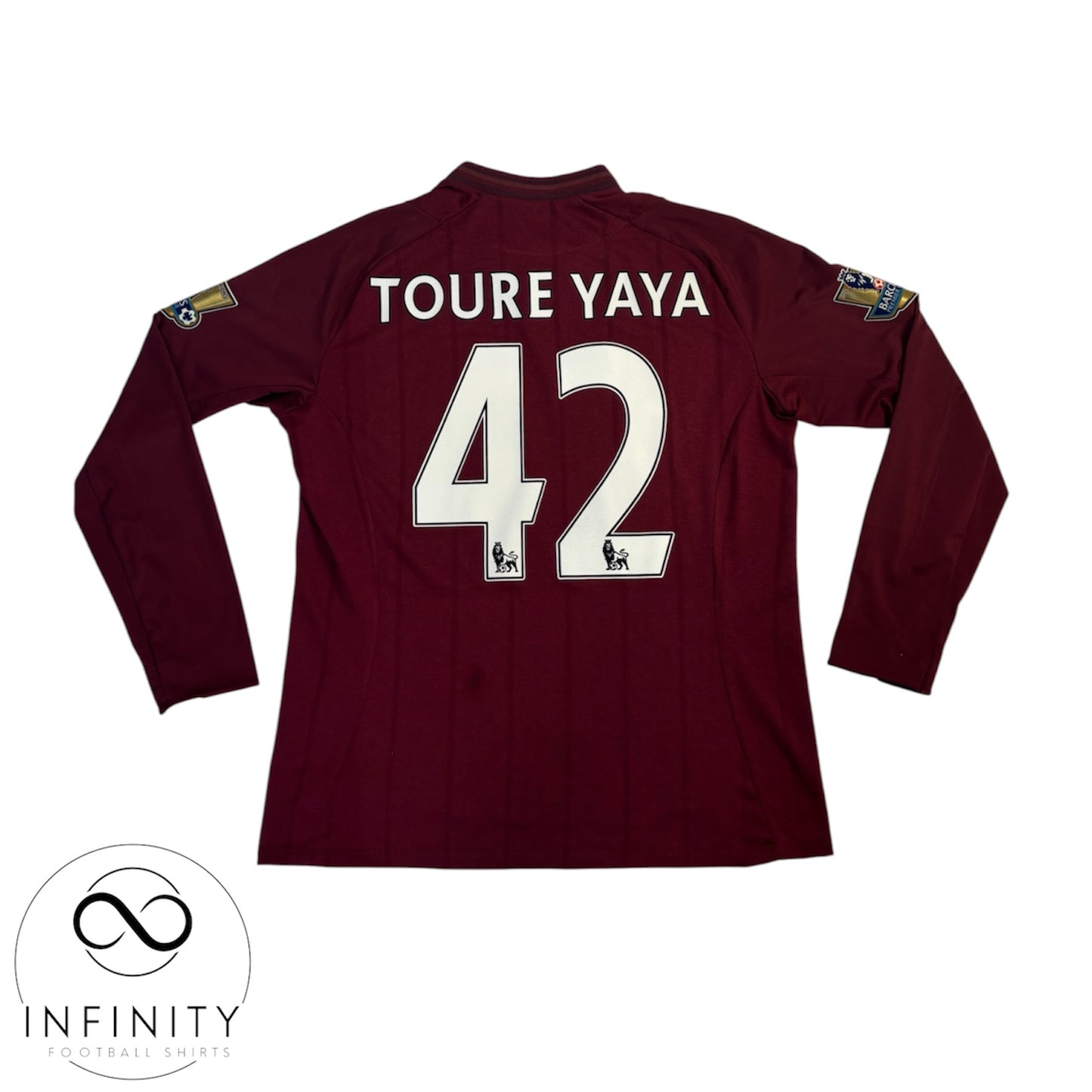 Manchester City Away Shirt LS 2012/13 (XL) Toure Yaya 42