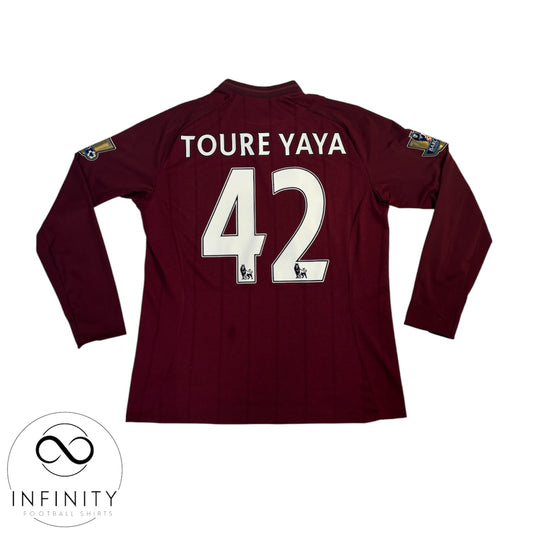 Manchester City Away Shirt LS 2012/13 (XL) Toure Yaya 42