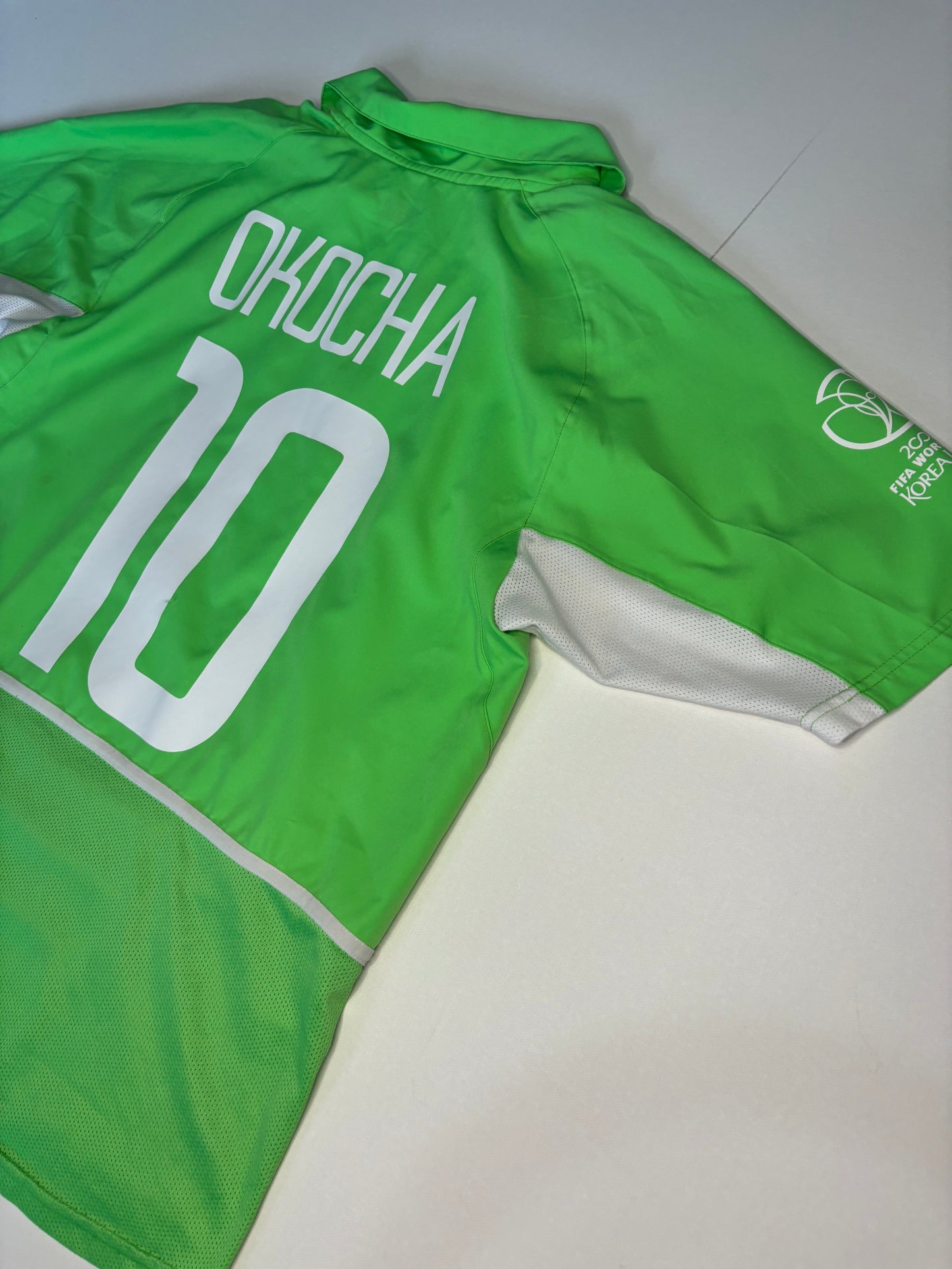 Nigeria Home Shirt 2002/04 (M) Okocha 10