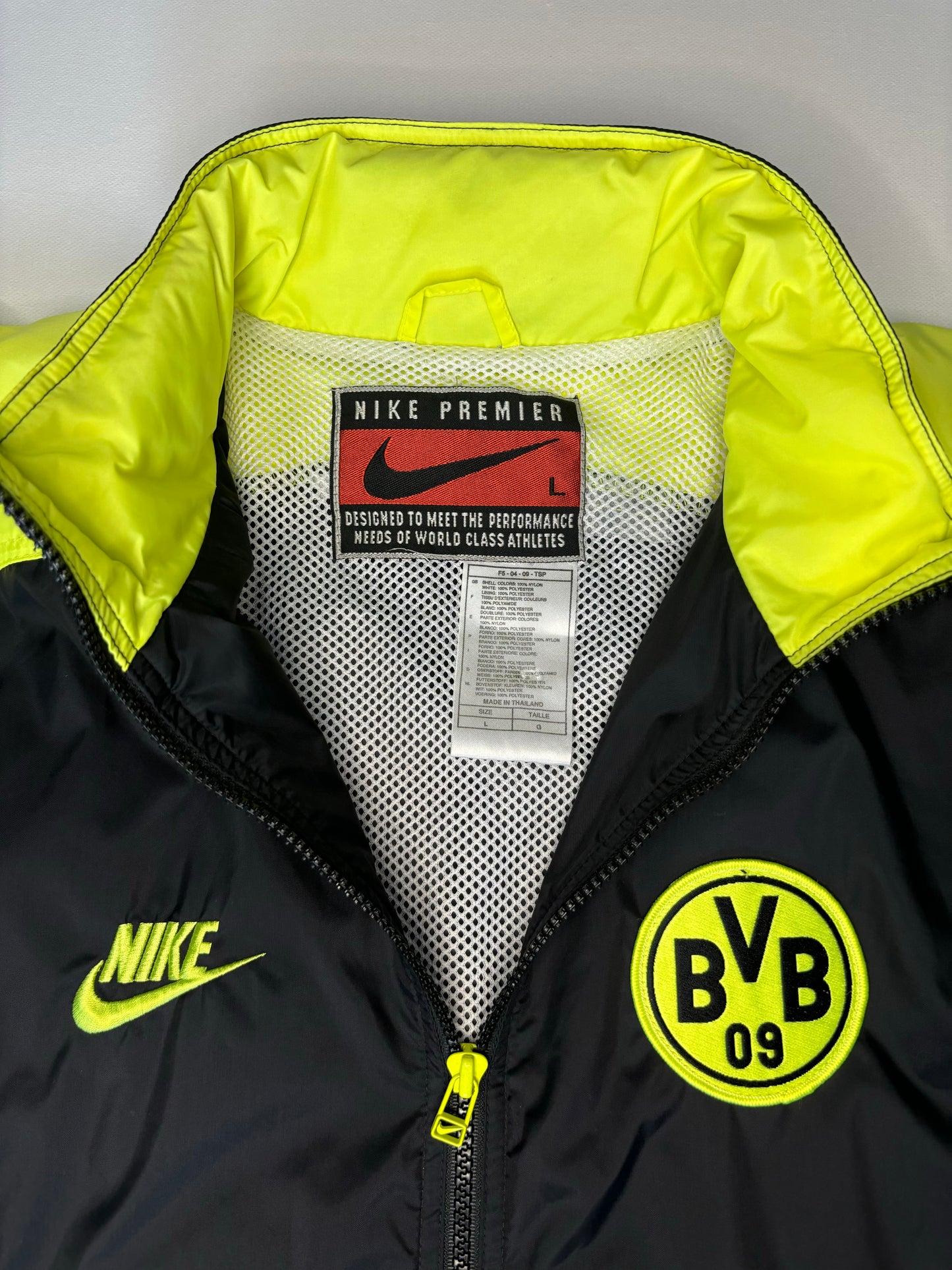 Borussia Dortmund Training Waterproof Jacket 1995/96 (XL)