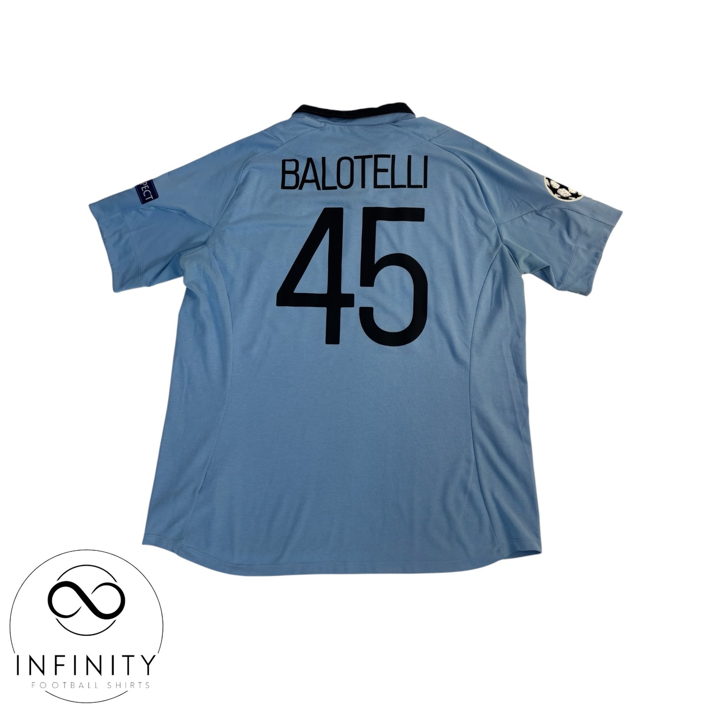 Manchester City Home Shirt 2012/13 (XL) Balotelli 45