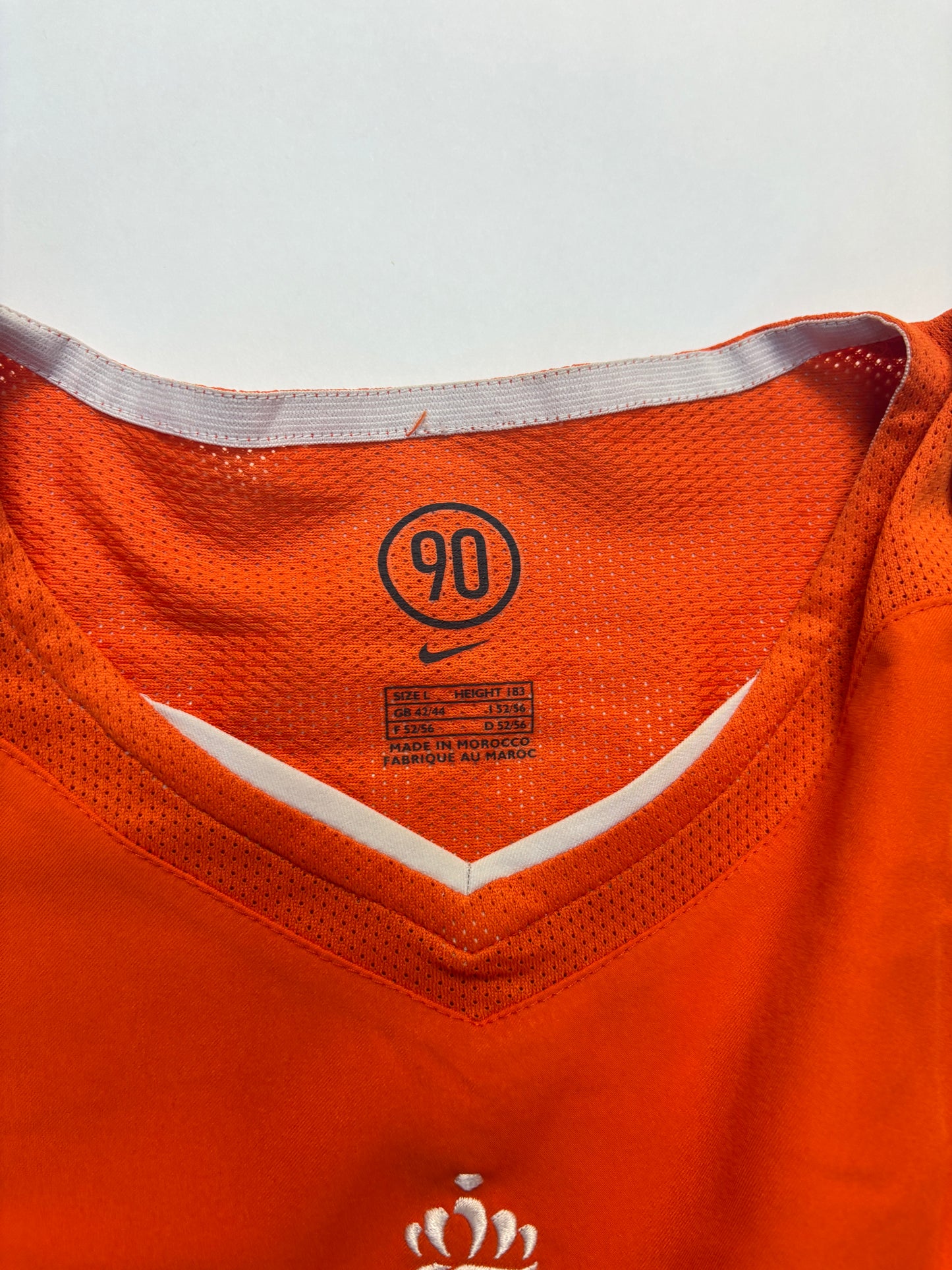 Netherlands Home Shirt 2004/06 (L) Robben 19