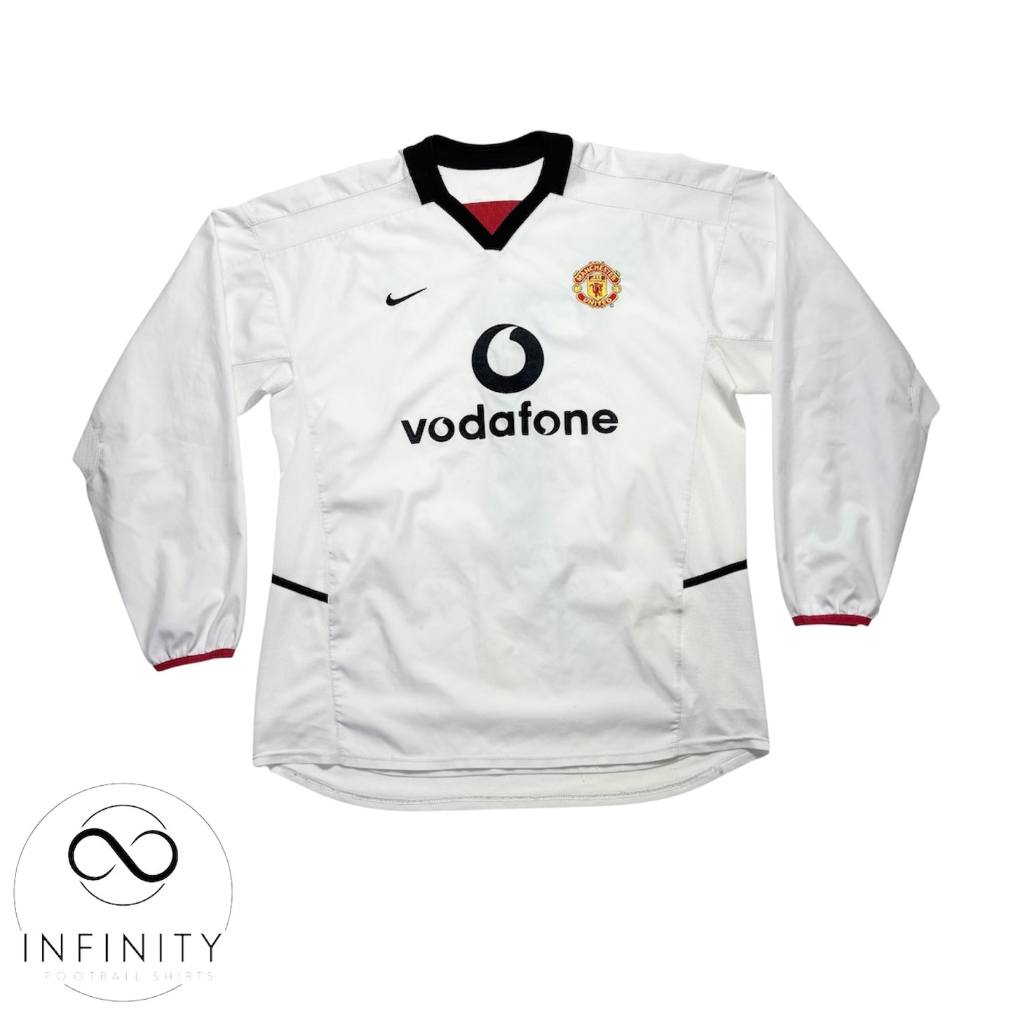 Manchester United Away Shirt LS 2002/03 (L) Beckham 7
