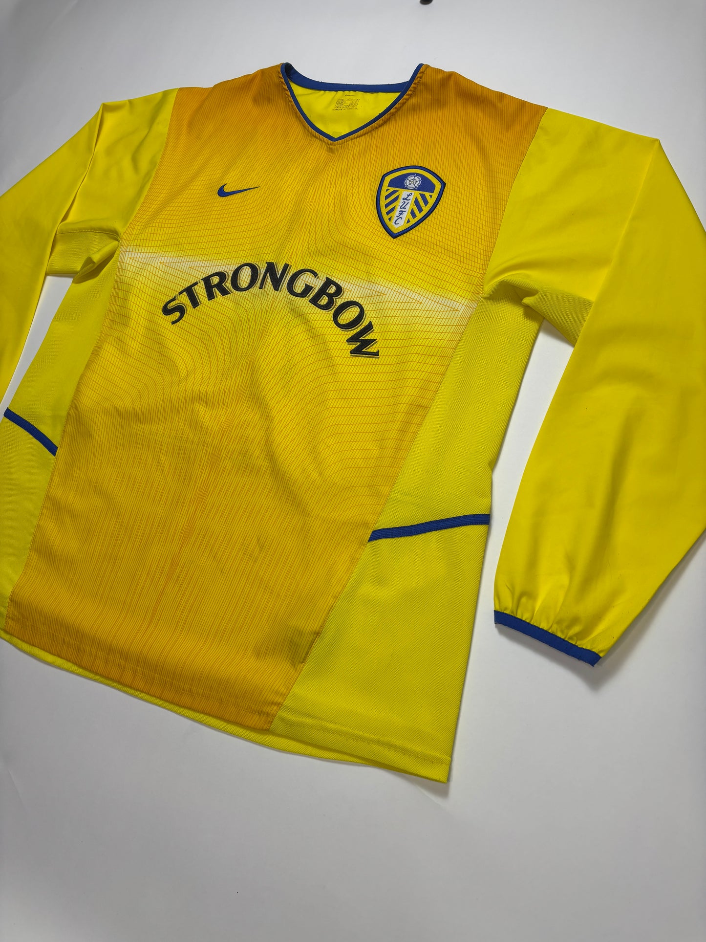 Leeds Away Shirt LS 2002/03 (L) Viduka 9