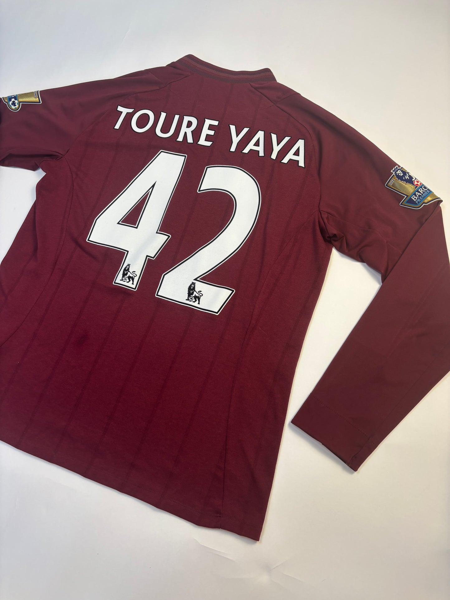 Manchester City Away Shirt LS 2012/13 (XL) Toure Yaya 42