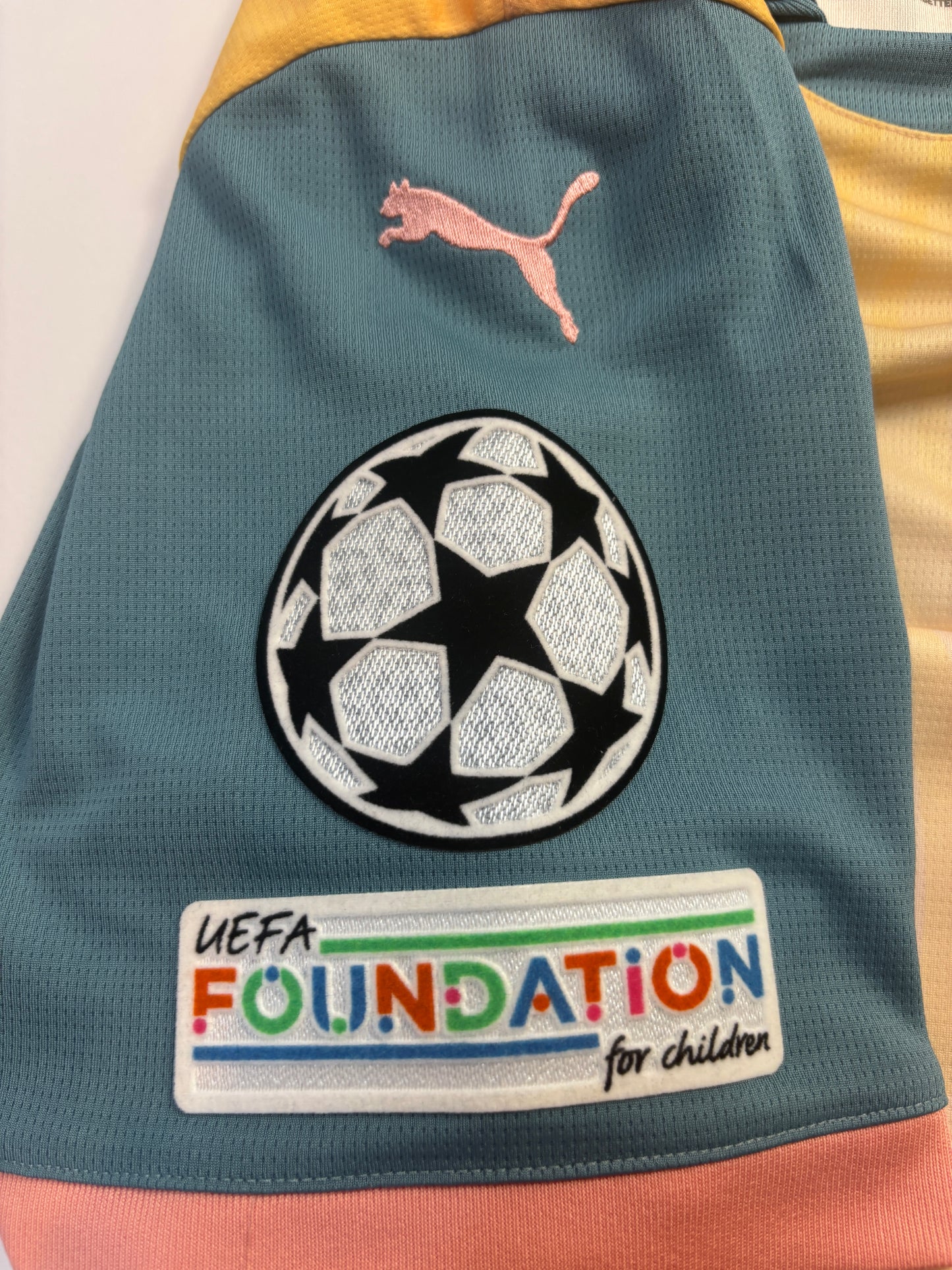 Manchester City Fourth Shirt 2024/25 BNWT (M) De Bruyne 17