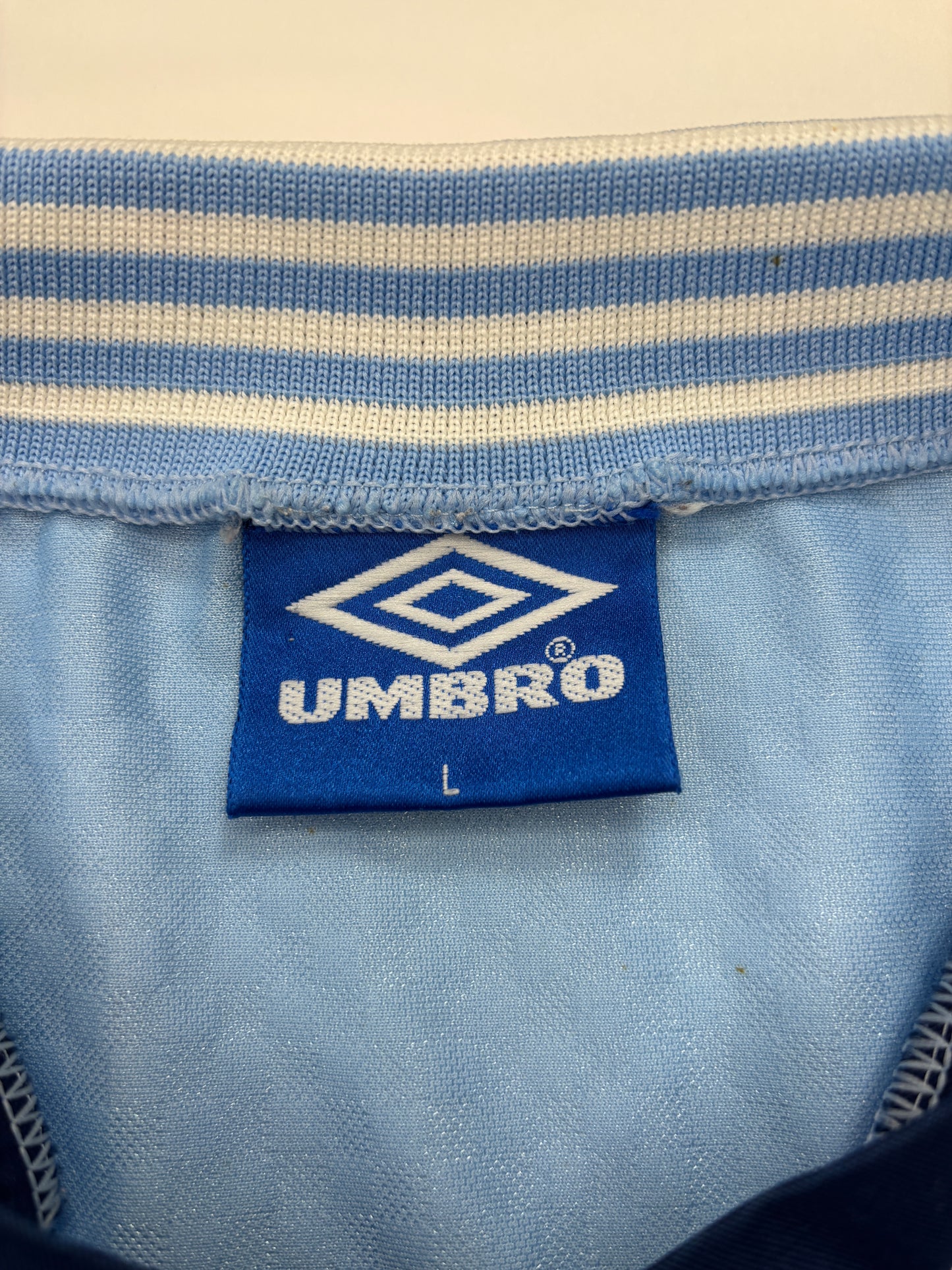 Manchester City Home Shirt 1995/97 (L)