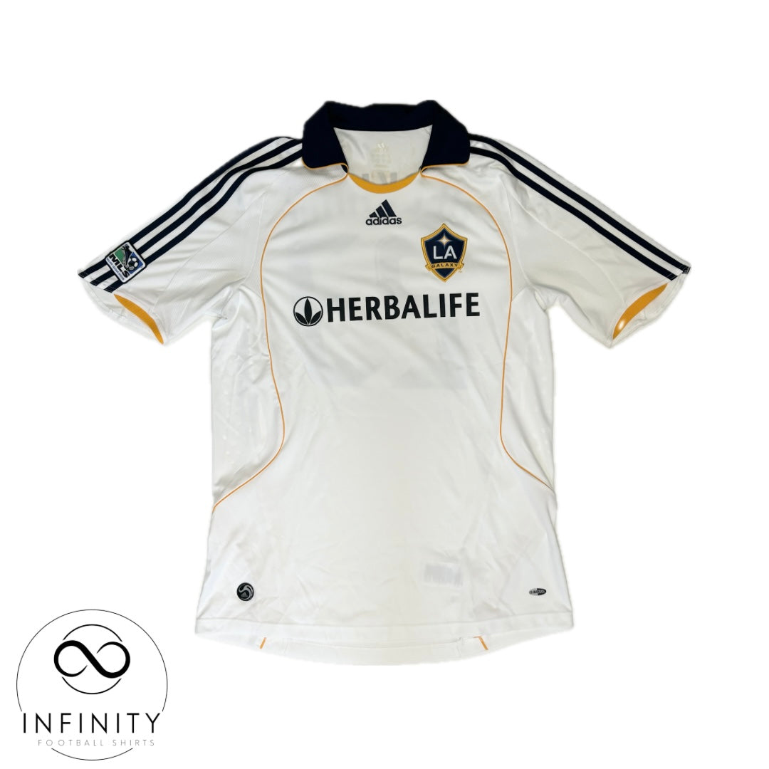 LA Galaxy Home Shirt 2008/09 (M) Beckham 23