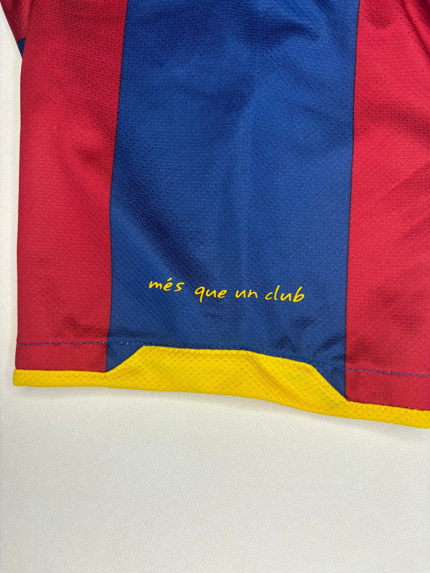 Barcelona Home Shirt 2010/11 (S) Pique 3