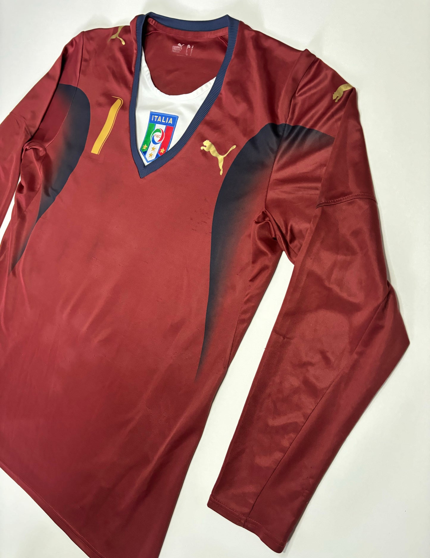 Italy Away Goalkeeper Shirt 2006 (L) Buffon 1