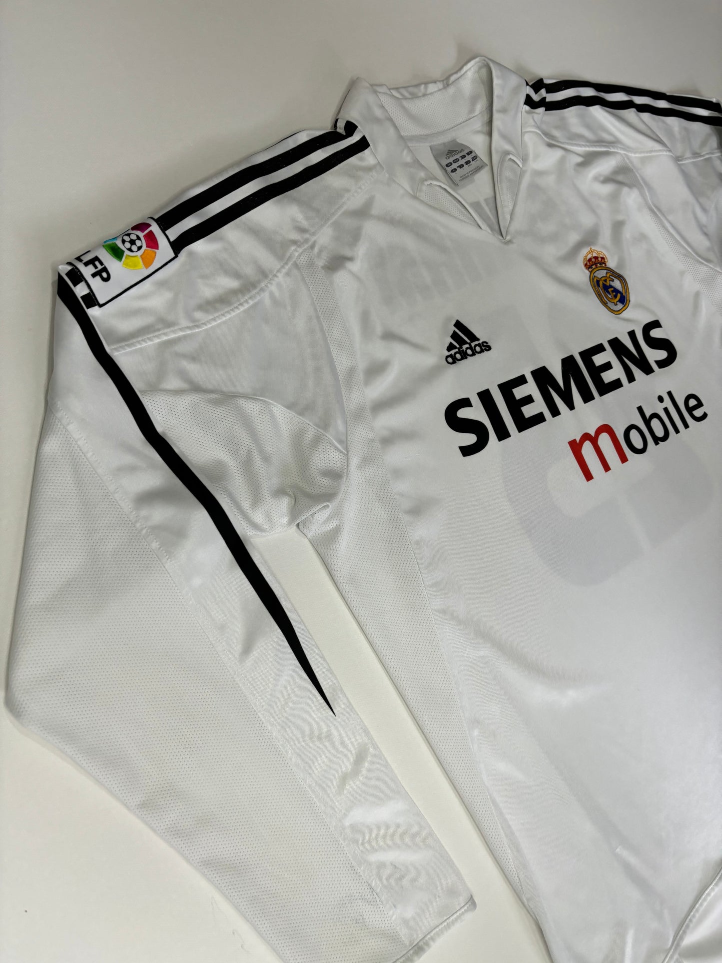 Real Madrid Home Shirt LS 2004/05 (L) Beckham 23