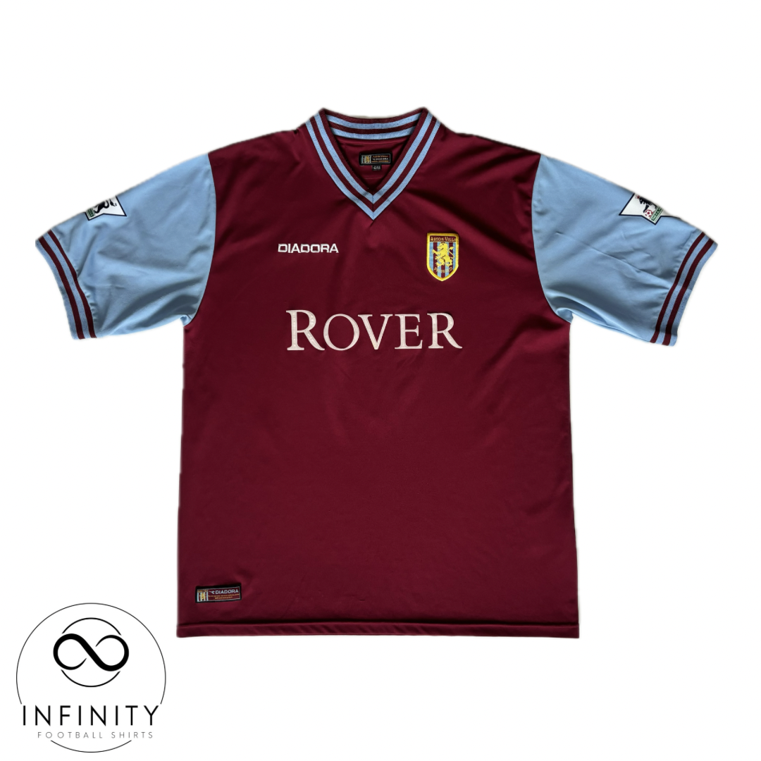 Aston Villa Home Shirt 2002/03 (L) Angel 8