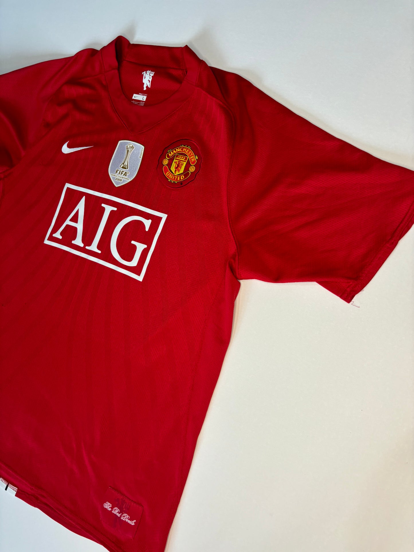 Manchester United Home Shirt 2008/09 (L) Rooney 10