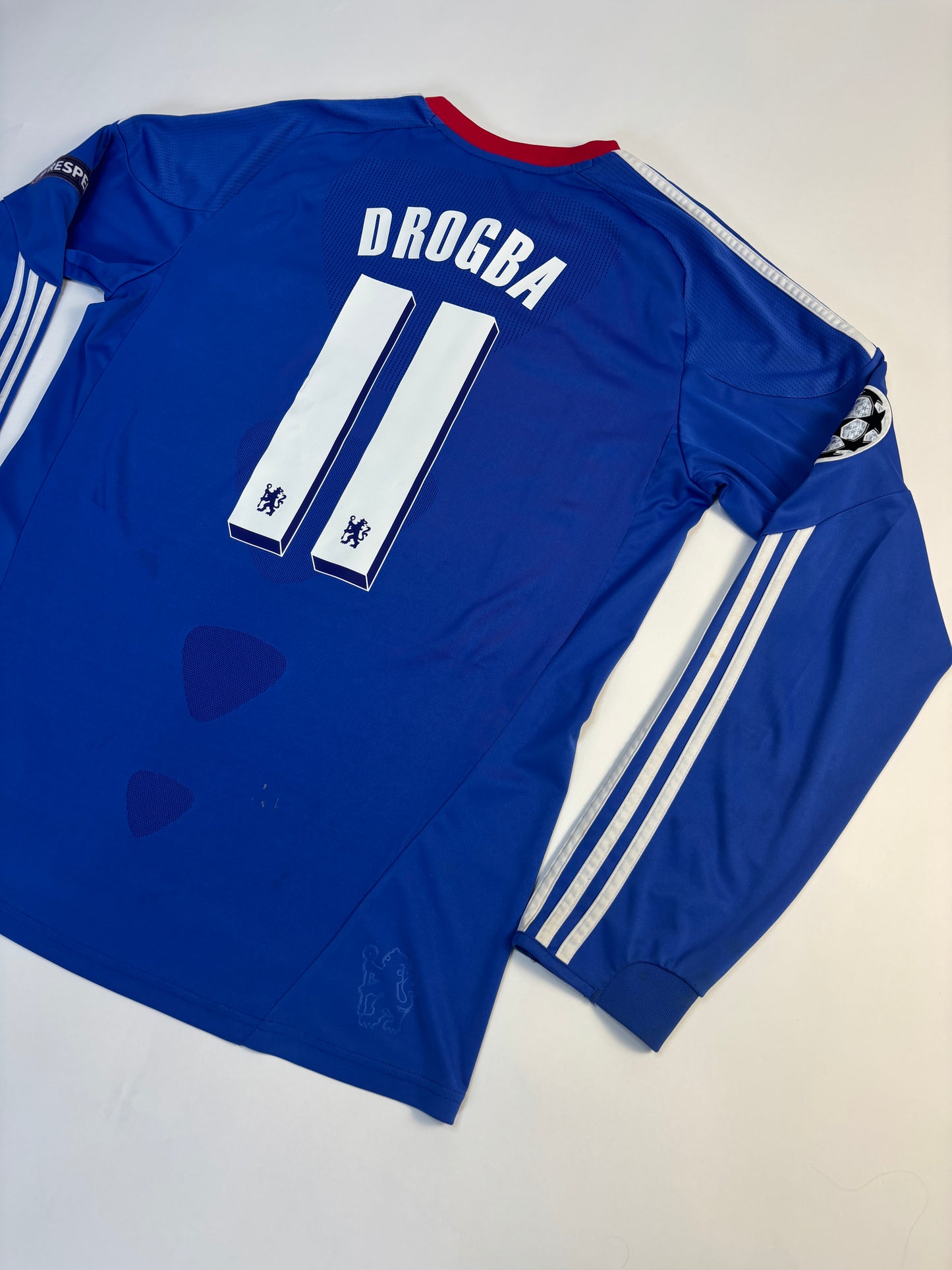 Chelsea Home Shirt LS 2010/11 (L) Drogba 11