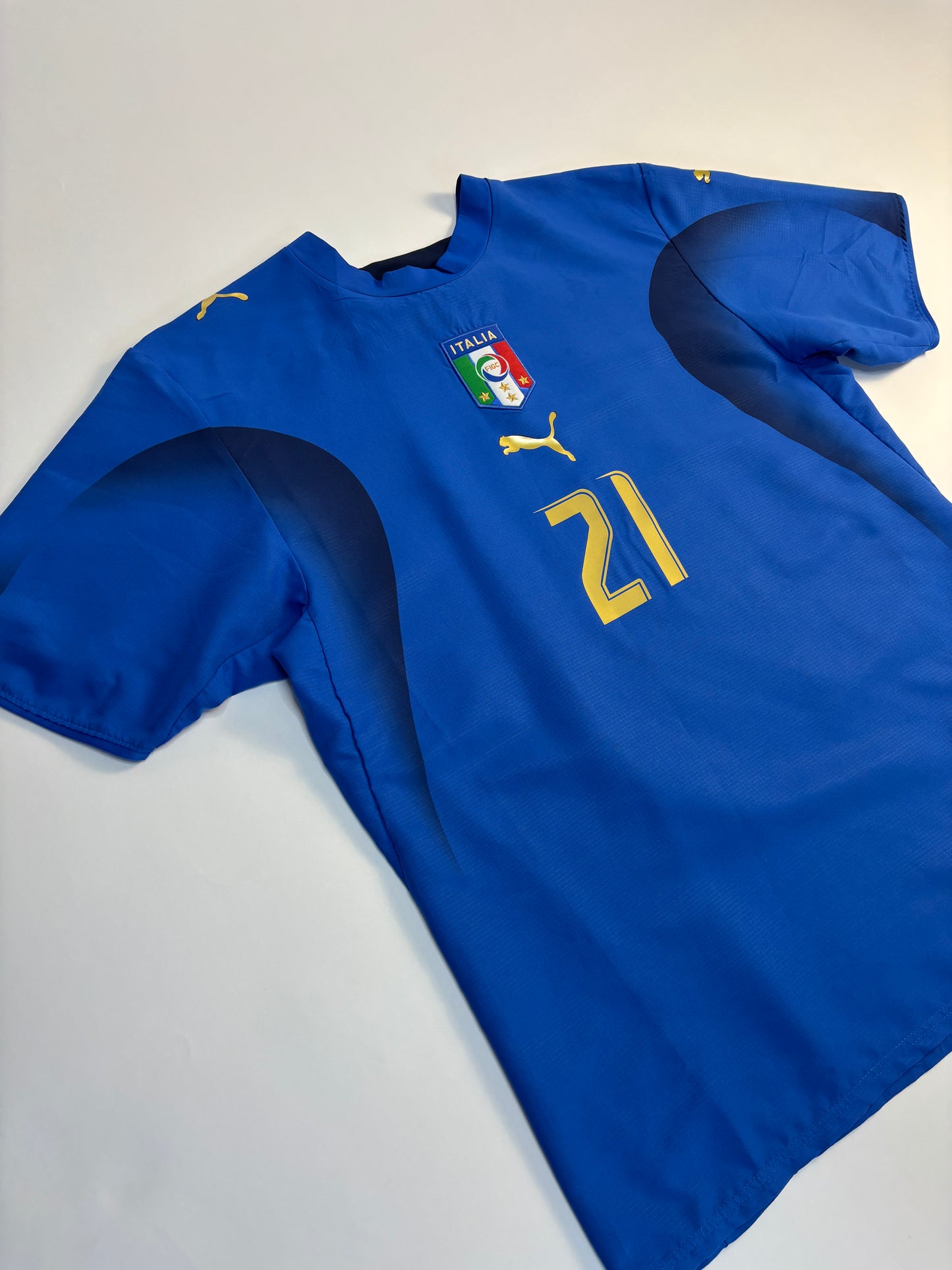 Italy Home Shirt 2006 (M) Pirlo 21