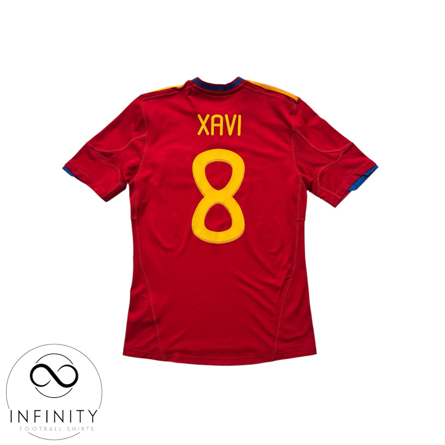 Spain Home Shirt 2010 (S) Xavi 8