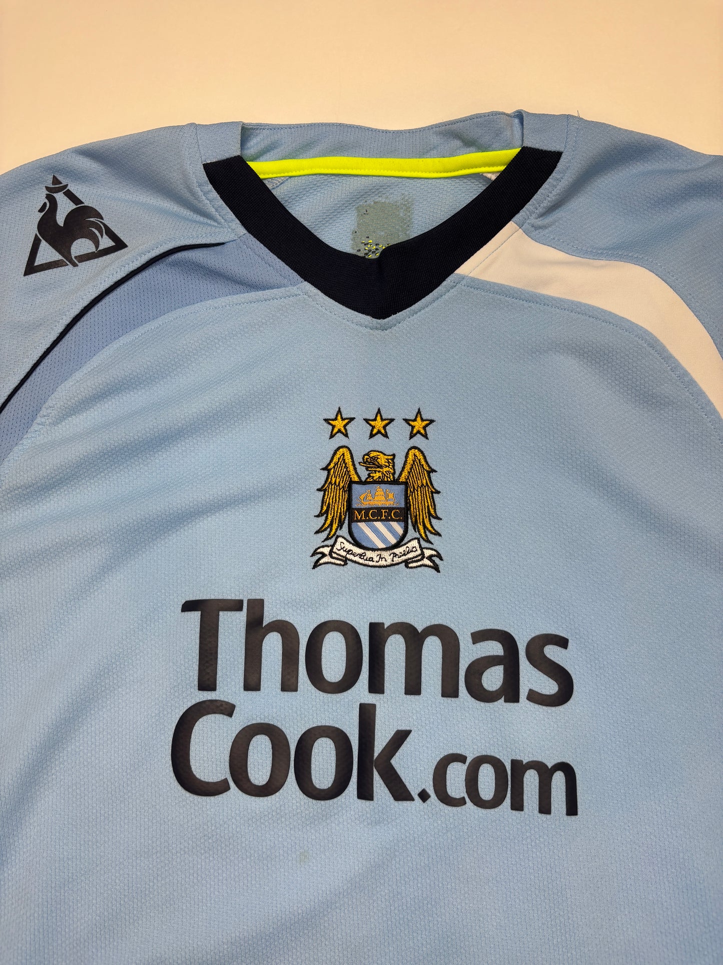Manchester City Home Shirt 2008/09 (L) Kompany 33