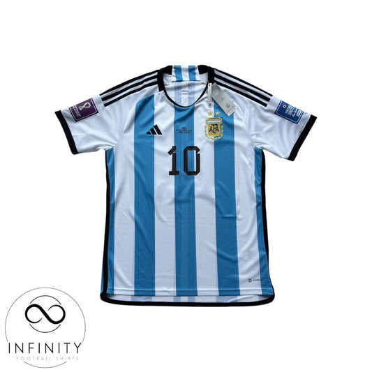 Argentina Home Shirt 2022 (L) Messi 10 BNWT